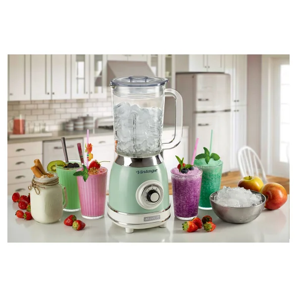 Ariete 583 Vintage 1000 W Yeşil Cam Blender - Görsel 5