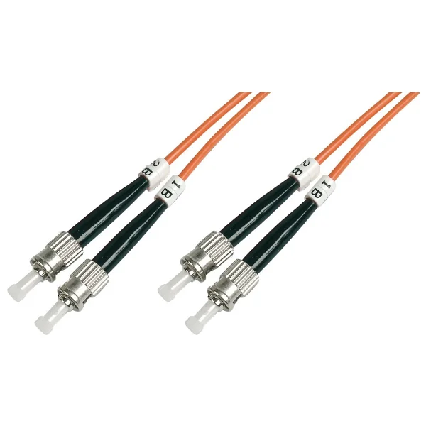 Beek St-St Fiber Optik Patch Kablo, Multimode Om 1 62.5/125 Duplex, 3.0mm, Lszh, 10 Metre - Görsel 2