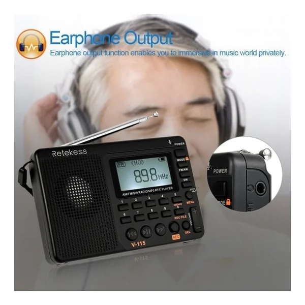 Retekess V115 Radyo - Görsel 6