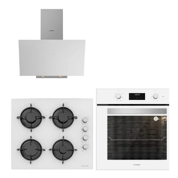 Sılverlıne Ankastre Set Beyaz (Bo6502w02-Cs5349w01-3481) - Görsel 6