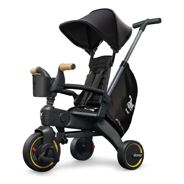 Doona Liki Trike S5 Katlanır Nitro Black Bebek Bisikleti - Görsel 2
