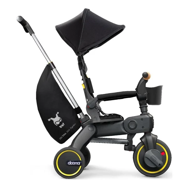 Doona Liki Trike S5 Katlanır Nitro Black Bebek Bisikleti - Görsel 3