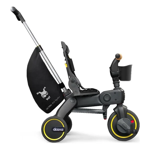 Doona Liki Trike S5 Katlanır Nitro Black Bebek Bisikleti - Görsel 4