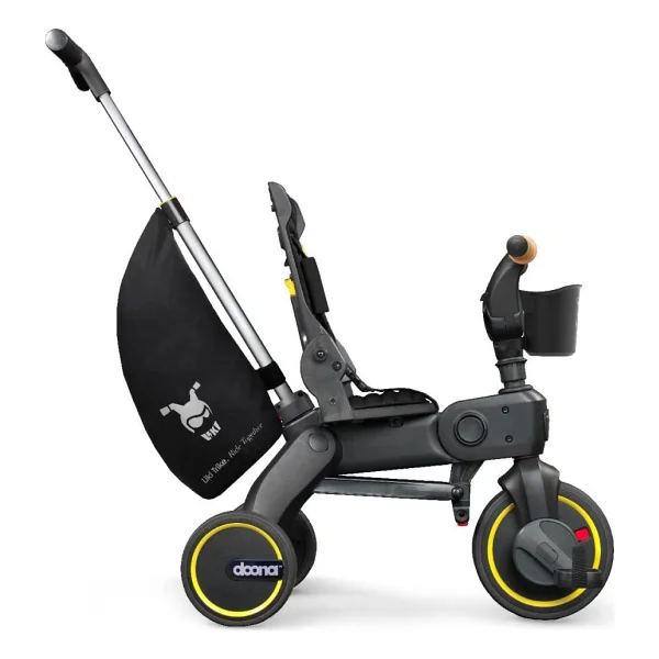 Doona Liki Trike S5 Katlanır Nitro Black Bebek Bisikleti - Görsel 5