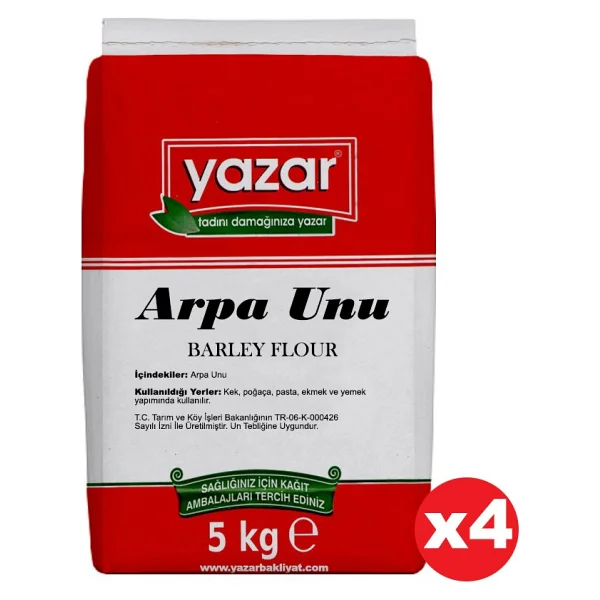 Yazar 5 Kg Arpa Unu - Görsel 3