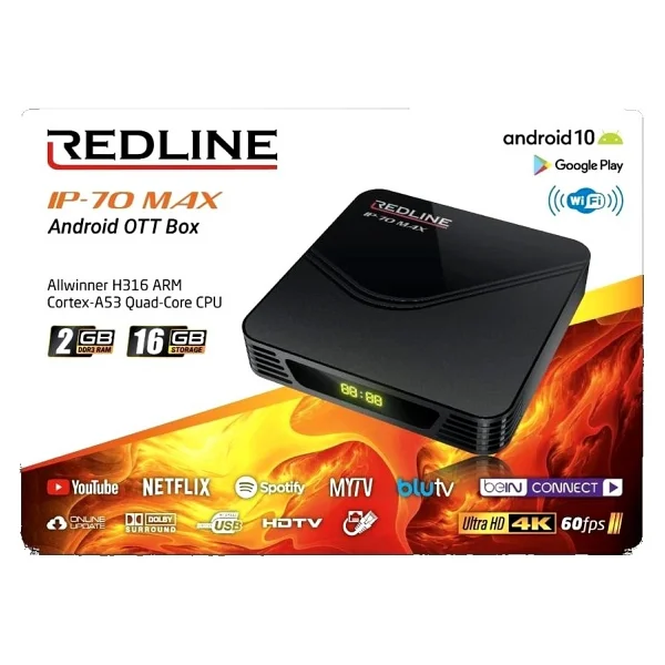 Redline Ip-70 Max 16 GB 4K Android TV Box - Görsel 2