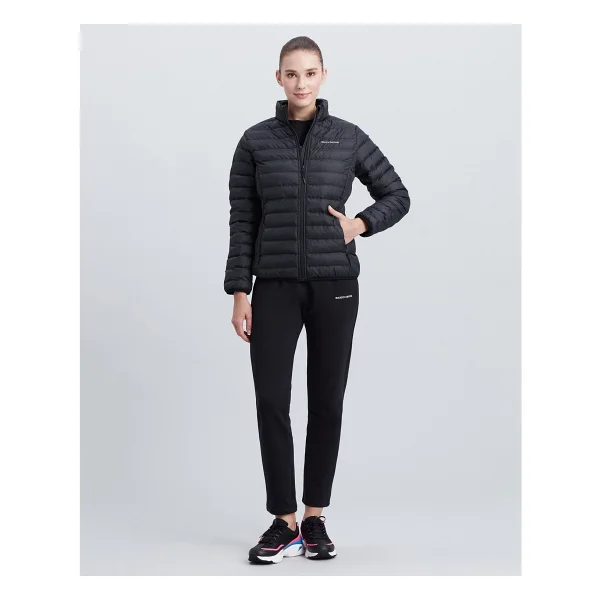 Skechers Turtle Neck Essential S212273-001 Siyah Kadın Şişme Mont - Görsel 2