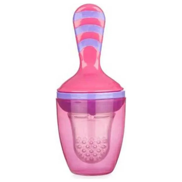 Bebedor 589 Silikon Meyve Ve Sebze Besleyici Pembe - Renkli - Görsel 3