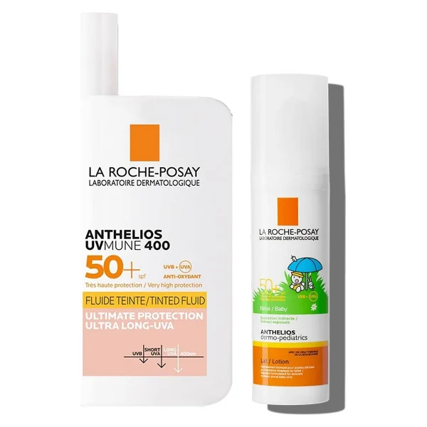 La Roche Posay Anthelios Tüm Aile İçin Güneş Kremi Seti - Görsel 2