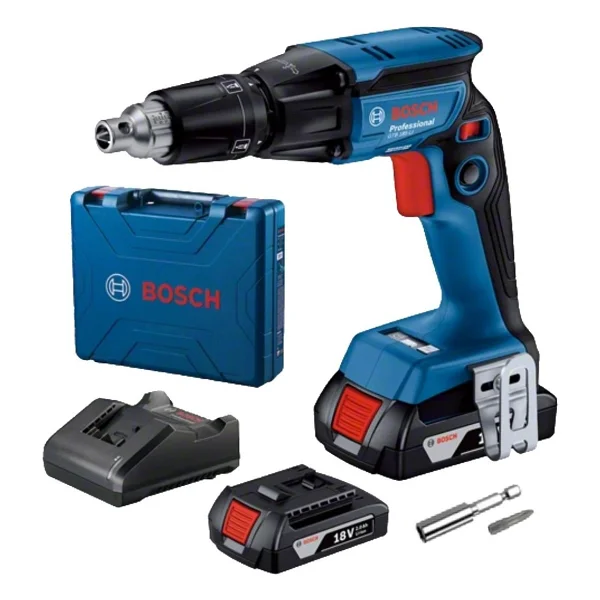 Bosch Gtb 185-Li Çift Akülü 2 Ah Alçıpan Vidalama Makinesi - Görsel 6
