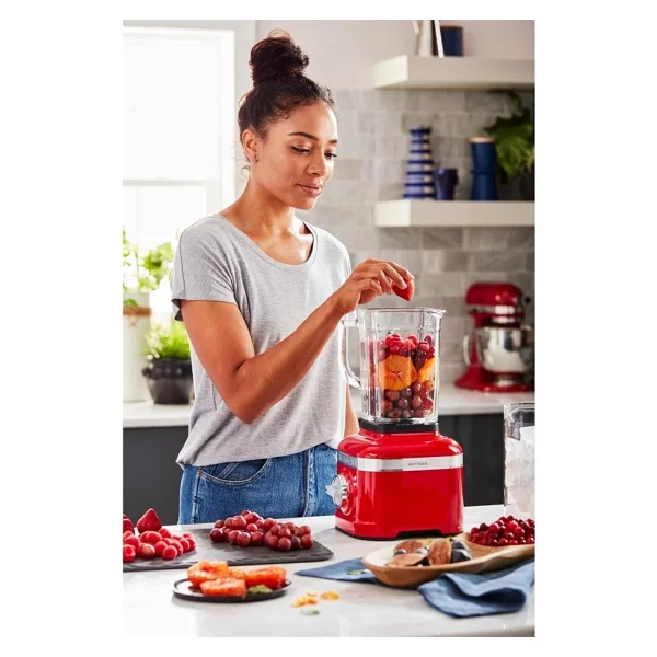 Kitchenaid K400 Artisan 5ksb4026eer Empire Red 1200 W Blender - Görsel 4