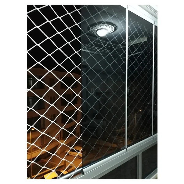 Konak File Çocuk Güvenlik Filesi, Balkon Filesi 10x10 (2.5mx6m) - 2.5metrex6metre - Görsel 3