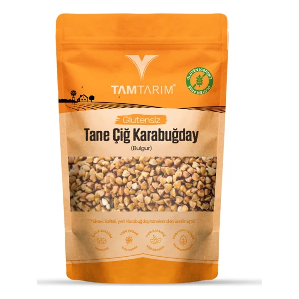 Tam Tarım Tane Çiğ Karabuğday 1 Kg - Görsel 5