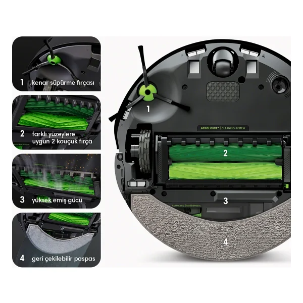 İrobot Roomba Combo J7 Akıllı Robot Süpürge - Görsel 2