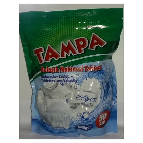Tampa Bulaşık Makinesi Tableti 50'li 4 Adet - Görsel 2
