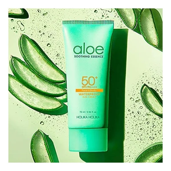 Holika Holika Aloe Waterproof 70 Ml 50 Faktör Güneş Kremi - Görsel 2