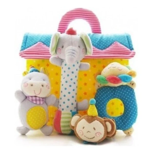 Sozzy Toys Bebeğimin Ev Arkadaşları Çanta Ve Oyuncak Seti - Görsel 5