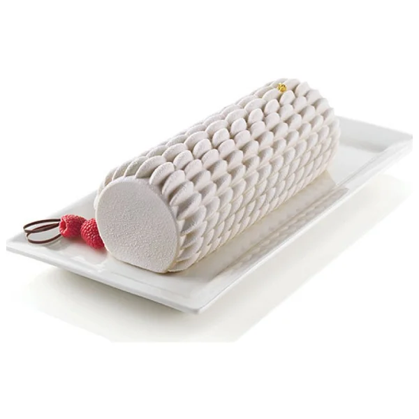 Silikomart Buche Quenelle Silikon Rulo Pasta Kalıbı - Görsel 5