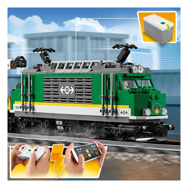 Lego 60198 City Kargo Treni - Görsel 6