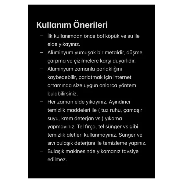 Elur Helvane Tencere Alüminyum 8,50 Litre 36 Cm - Açık Gri - Görsel 2