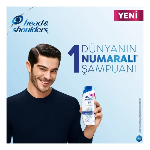 Head & Shoulders Mentol Ferahlığı 800 Ml Kepek Şampuanı - Görsel 3