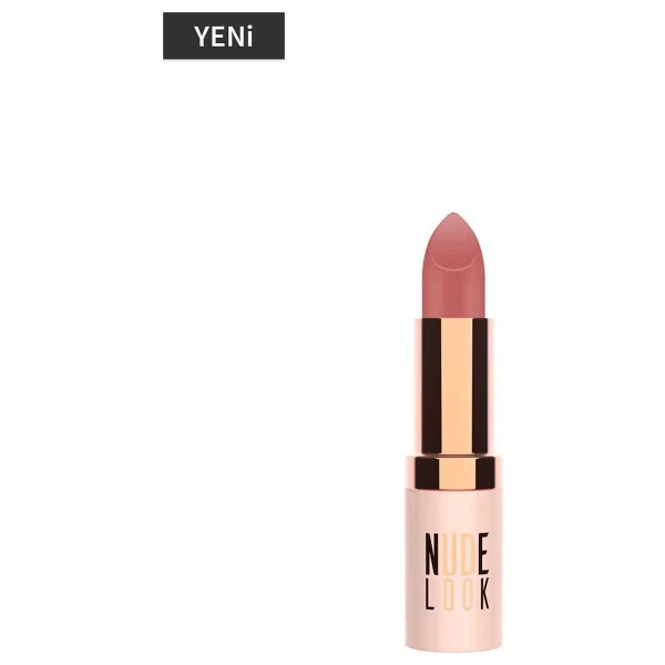 Golden Rose Nude Look Perfect Matte Lipstick 03 Pinky Nude Ruj - Görsel 3