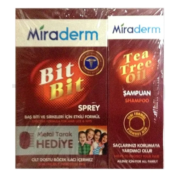 Miraderm Bit Şampuan 150 Ml + Bit Spreyi 100 Ml - Görsel 5