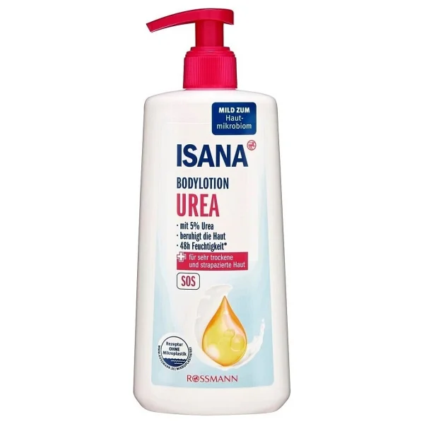 Isana Vücut Losyonu 300 Ml %5 Üre İle 48 Saat Nemlendirme Kuru Ciltler İçin Vegan - Görsel 5