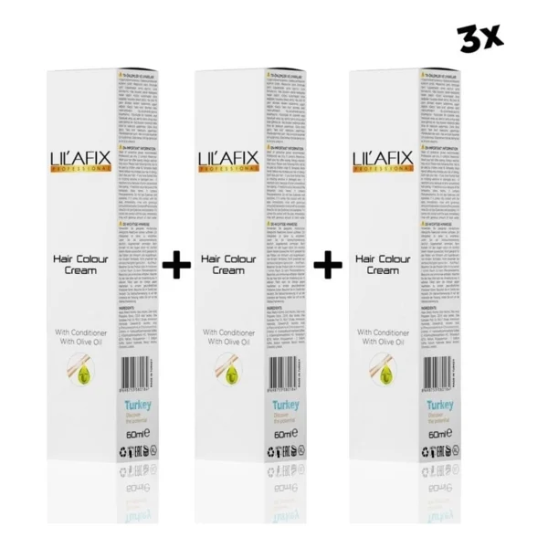 Lilafix 7.0 Kumral 3'lü Krem Tüp Boya - Görsel 2