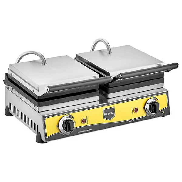 Remta W14 Çiftli Kare Model Sanayi Tipi Waffle Makinesi - Görsel 2