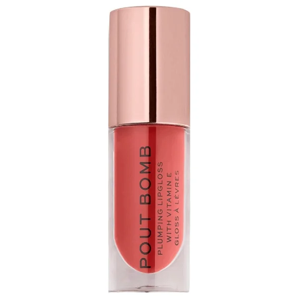 Revolution Makeup Revolution Revolution Dudak Dolgunlaştırıcı Ve Parlatıcı - Pout Bomb Plumping Gloss - Peachy - 121 - Görsel 4