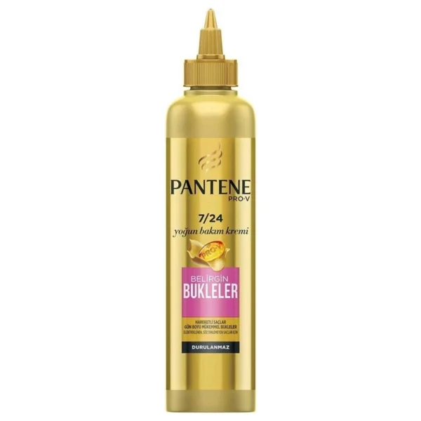 Pantene 7/24 Belirgin Bukleler 300 Ml Durulanmayan Saç Kremi - Görsel 2