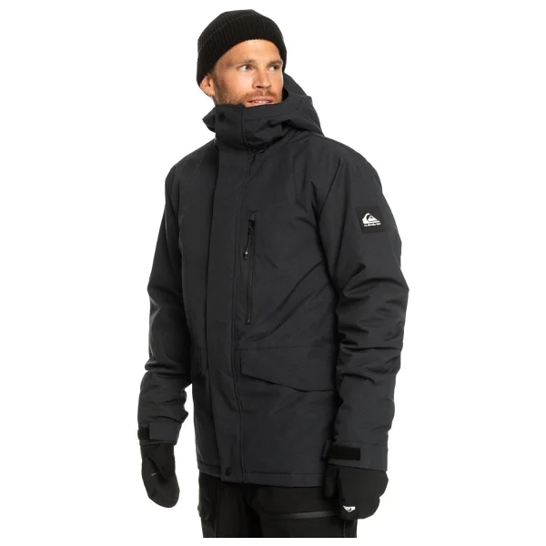 Quiksilver Mission Solid Eqytj03266-Kvj0 Siyah Erkek Snowboard Montu - Görsel 2