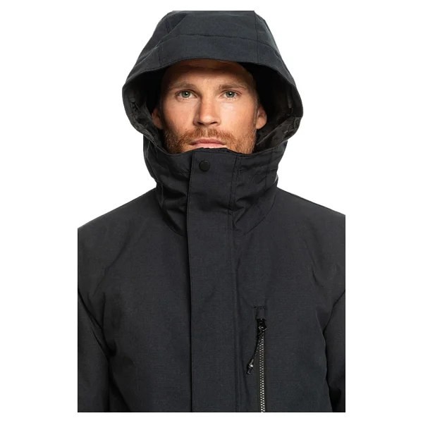 Quiksilver Mission Solid Eqytj03266-Kvj0 Siyah Erkek Snowboard Montu - Görsel 3