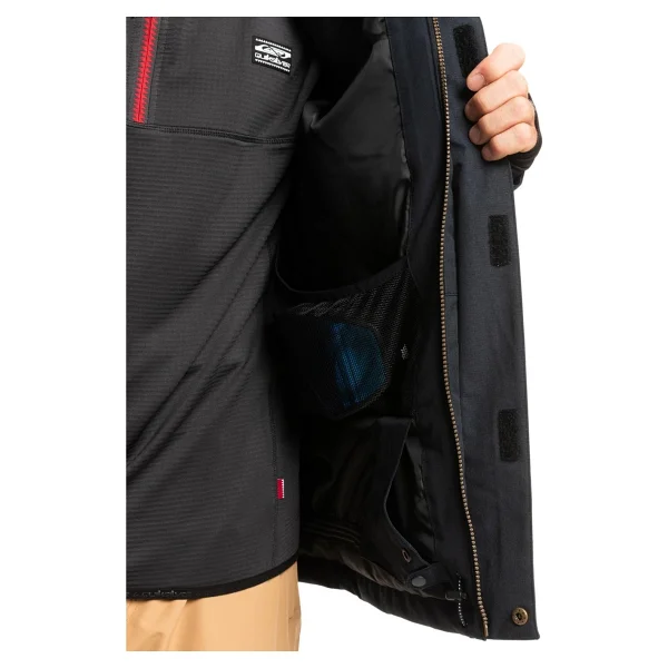 Quiksilver Mission Solid Eqytj03266-Kvj0 Siyah Erkek Snowboard Montu - Görsel 5