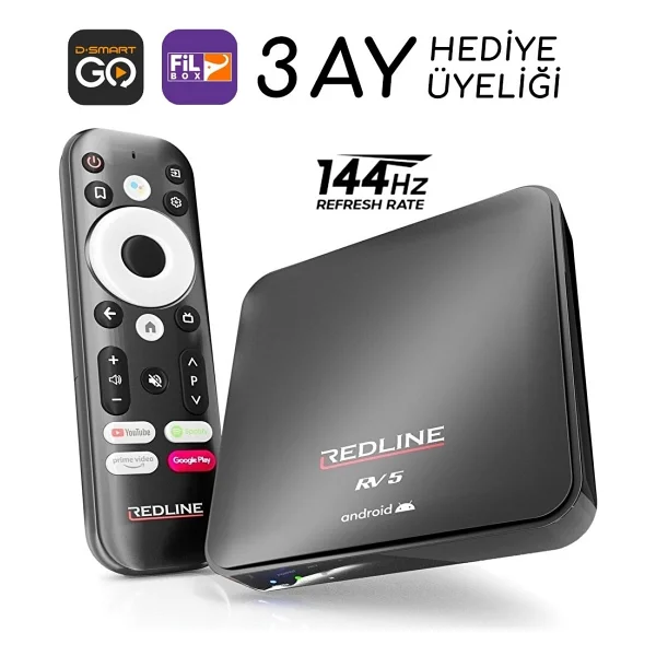 Redline Rv 5 16 GB 4K Android TV Box - Görsel 7