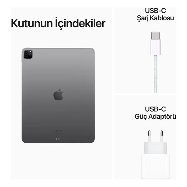 iPad Pro 6. Nesil Wi-Fi 2 TB 12.9" Tablet - Görsel 10
