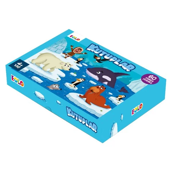 Eolo Kutuplar 60 Parça Yer Puzzle - Görsel 3