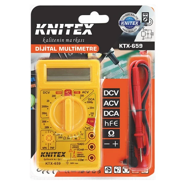 Knitex Ktx-659 Dijital Multimetre - Görsel 2