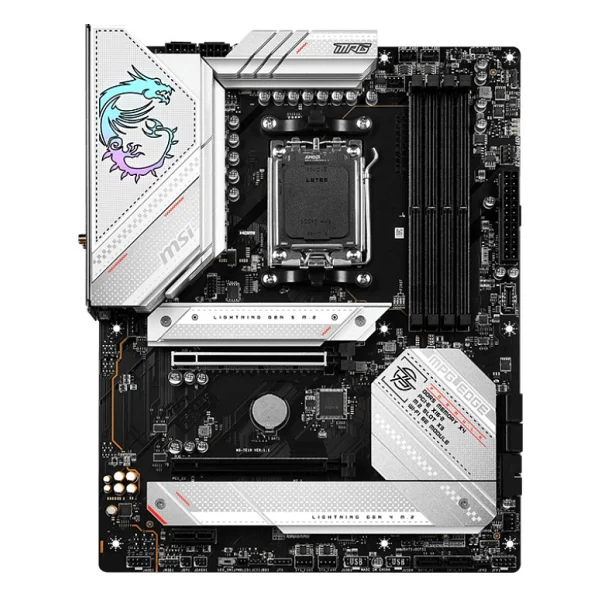 Msı Mpg B650 Edge Wi-Fi AMD Am5 DDR5 Atx Anakart - Görsel 2