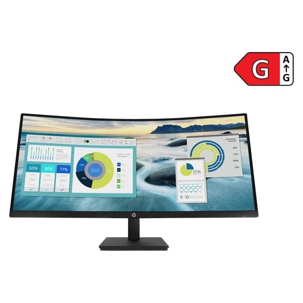 Hp P34hc G4 21y56aa 34" 5 Ms Curved 60 Hz Monitör - Görsel 3