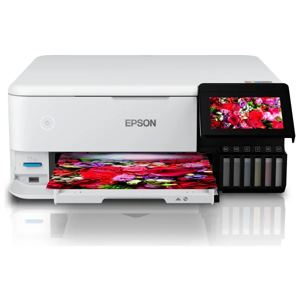Epson Ecotank L8160 Wi-Fi + Tarayıcı + Fotokopi Renkli Çok Fonksiyonlu Tanklı Mürekkep Püskürtmeli Yazıcı - Görsel 6