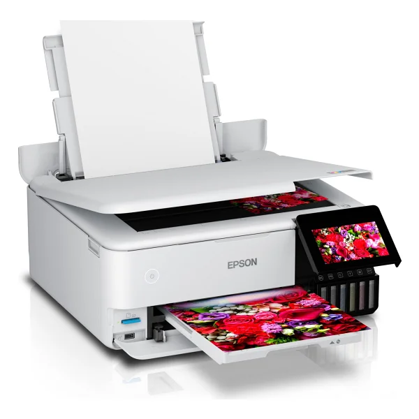 Epson Ecotank L8160 Wi-Fi + Tarayıcı + Fotokopi Renkli Çok Fonksiyonlu Tanklı Mürekkep Püskürtmeli Yazıcı - Görsel 5