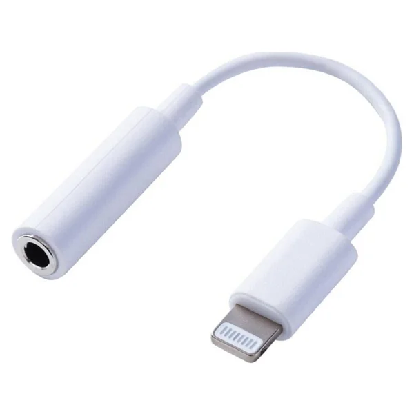 iPhone Uyumlu Kablolu Kulaklık Çevirici Adaptör Lightning To Headphone Jack Dönüştürücü - Görsel 3