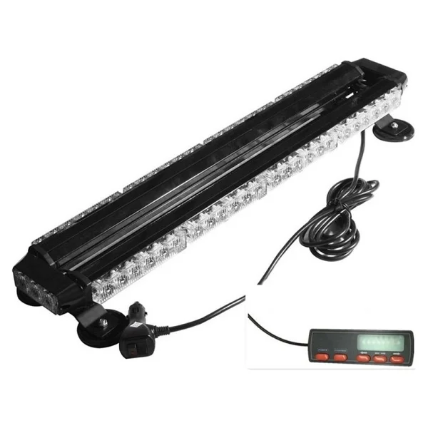 Çakar Lamba Çift Taraflı 54 LED Kırmızı-Beyaz / Lapa526-1 - Görsel 2