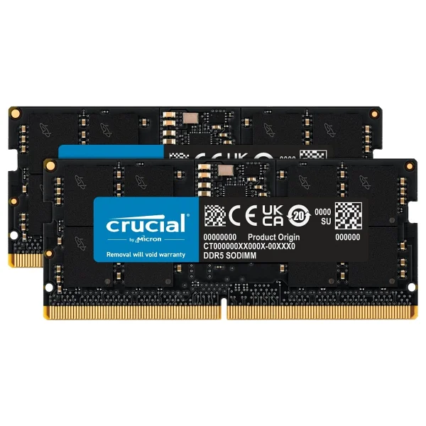 Crucial 32 GB (2x16) 5600 MHz Cl46 Ct2k16g56c46s5 DDR5 RAM - Görsel 6