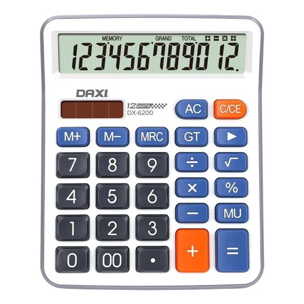 Daxi Dx-6200 Masaüstü Hesap Makinesi - Görsel 2