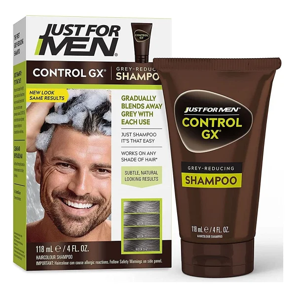 Just For Men Controlgx Gri Azaltıcı 118 Ml Şampuan - Görsel 5