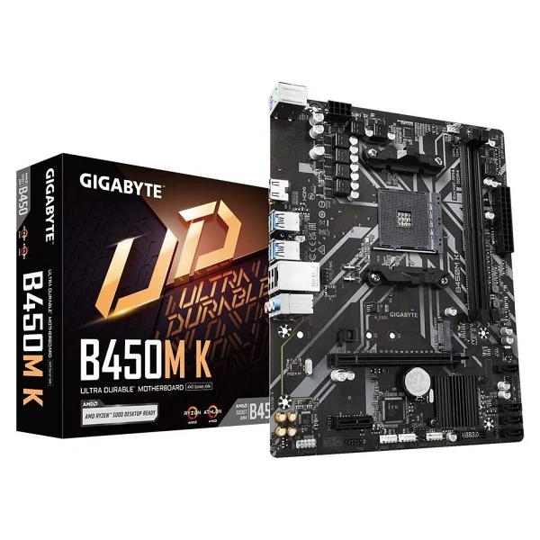 Gigabyte B450M K AMD AM4 DDR4 Micro ATX Anakart - Görsel 7