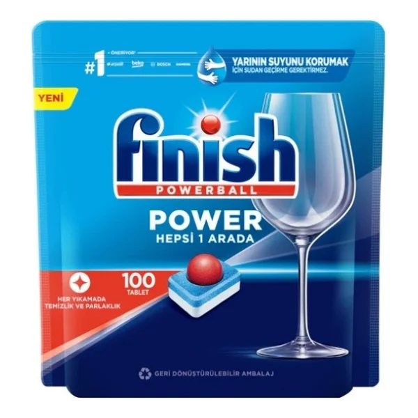Finish Hepsi Bir Arada Bulaşık Makinesi Tableti 100'lü - Görsel 3